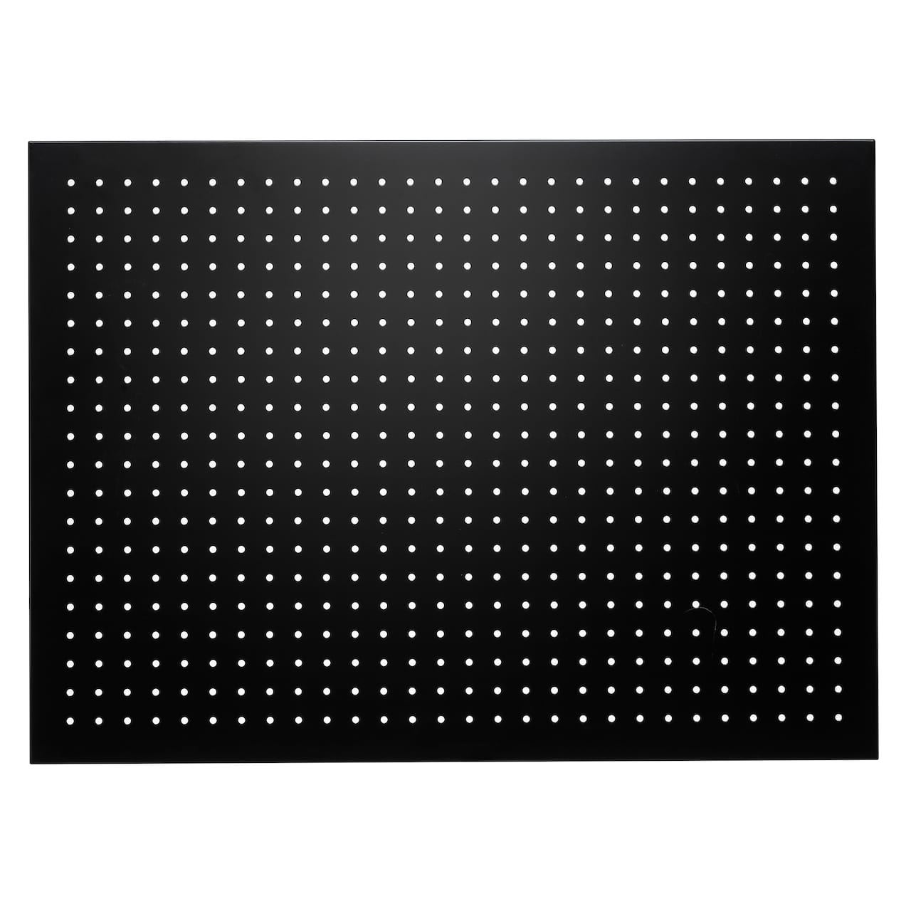 Panneau perforé en métal noir de 55,9 cm x 76,2 cm d’Ordonnez simplement